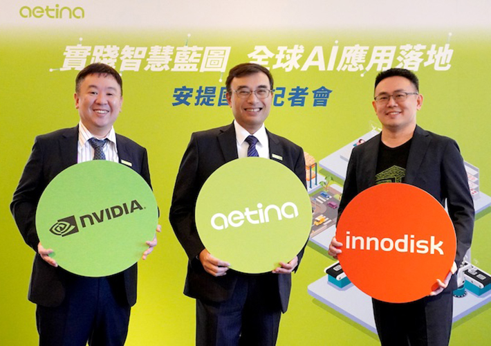 Foto Aetina Collaborates with Innodisk and NVIDIA to Drive AI to the Industrial Edge.